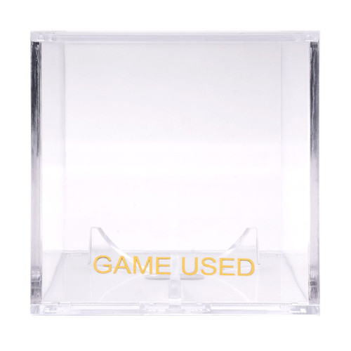 Game Used Baseball Clear Square UV Holder