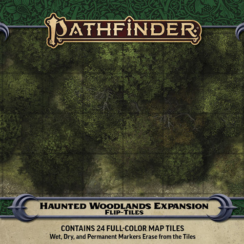 Pathfinder RPG Flip-Tiles Haunted Woodlands Expansion