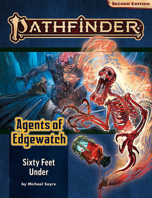 Pathfinder RPG Second Edition Adventure Path #014 Sixty Feet Under (Agents of Edgewatch 2 of 6)
