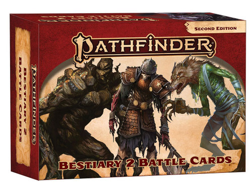 Pathfinder RPG Second Edition Cards Bestiary 2 Battle Cards