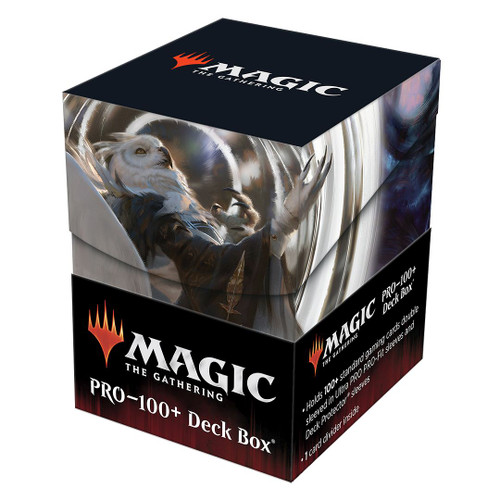 Magic 100+ Deck Box V1 Strixhaven School of Mages, featuring Shaile Dean of Radiance and Embrose Dean of Shadow