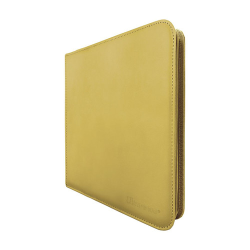 Ultra PRO 12-Pocket Zippered PRO-Binder - Yellow