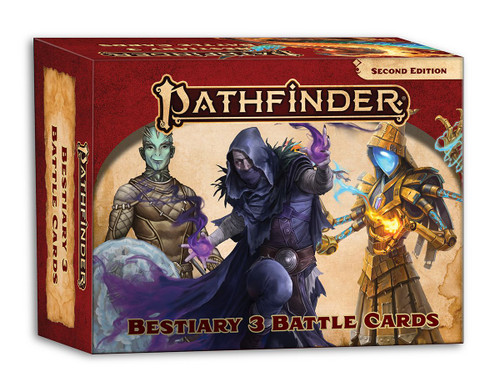 Pathfinder RPG Second Edition Cards Bestiary 3 Battle Cards