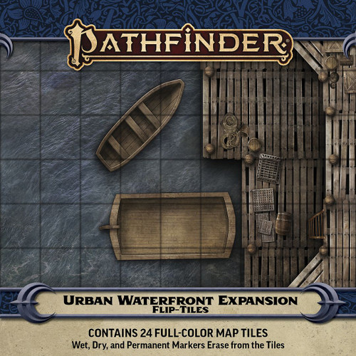 Pathfinder RPG Flip-Tiles Urban Waterfront Expansion