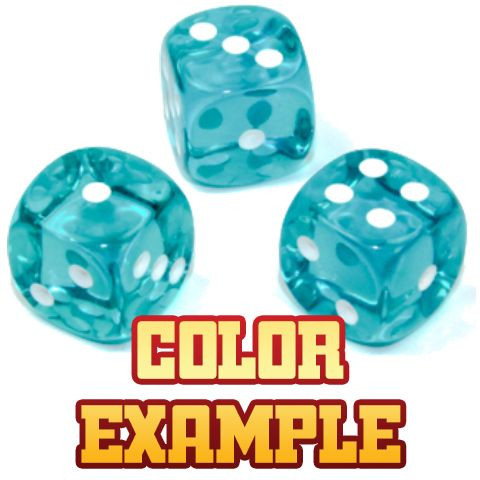 Translucent Mini-hedral Polyhedral Teal/White 7ct Dice Set
