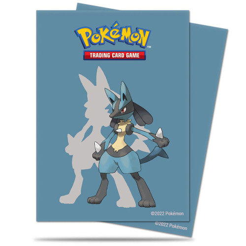 Lucario Sleeves for Pokemon 65ct