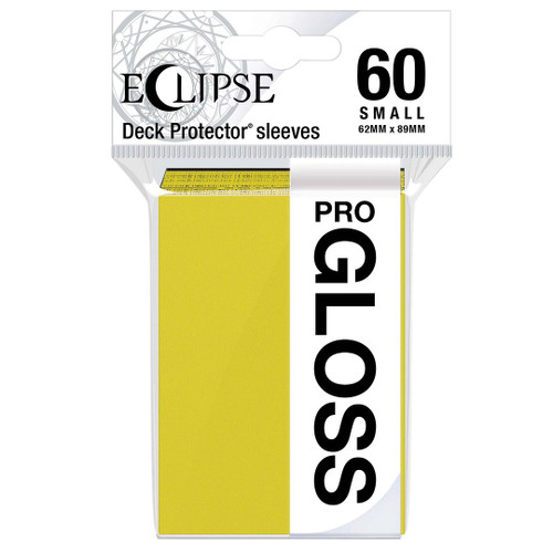 Eclipse Gloss Small Sleeves: Lemon Yellow