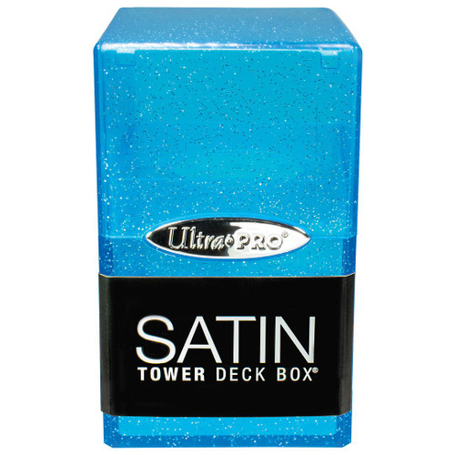Satin Tower - Glitter Blue