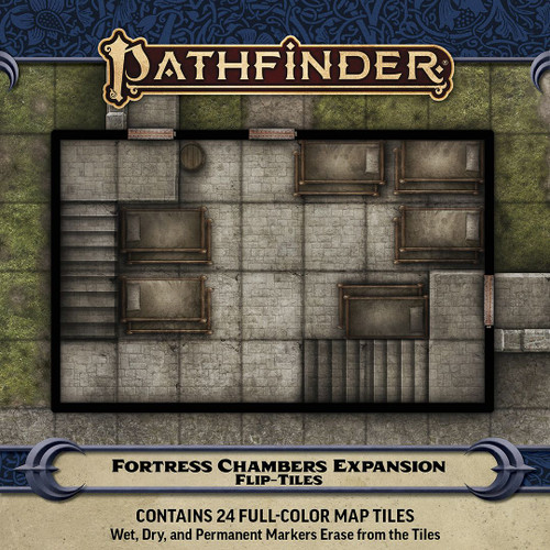 Pathfinder RPG Flip-Tiles Fortress Chambers Expansion