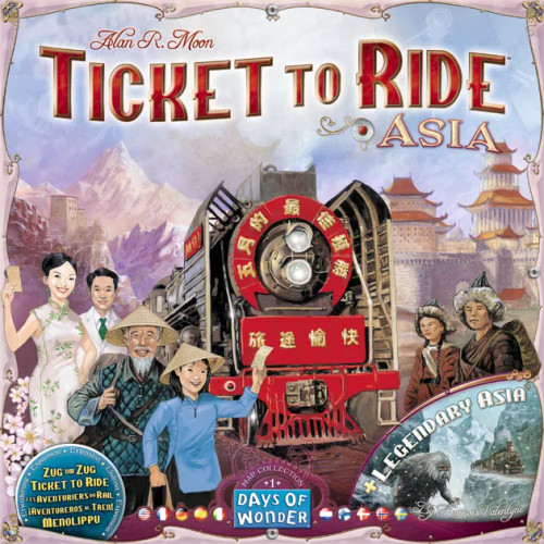 Ticket to Ride Asia Map Collection 1