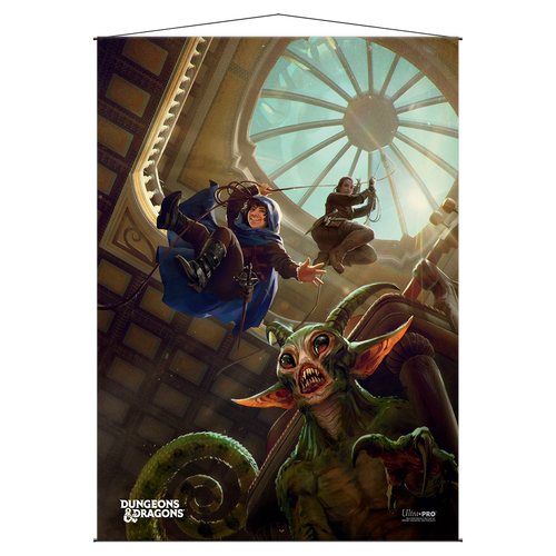 SALE Wall Scroll - Keys from the Golden Vault - Dungeons & Dragons Cover Series