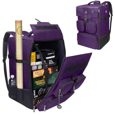 Enhance Game Box Backpack Dragon Purple