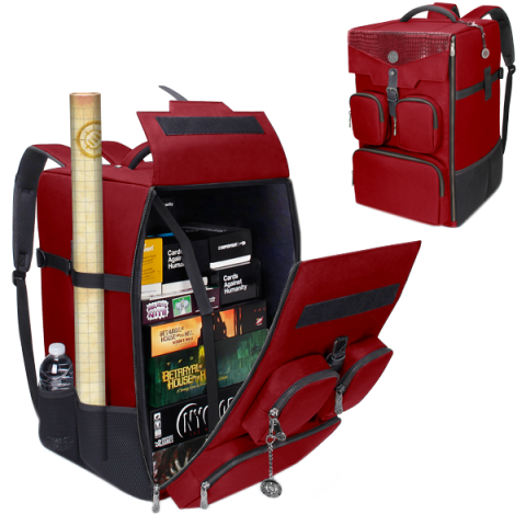 Enhance Game Box Backpack Dragon Red