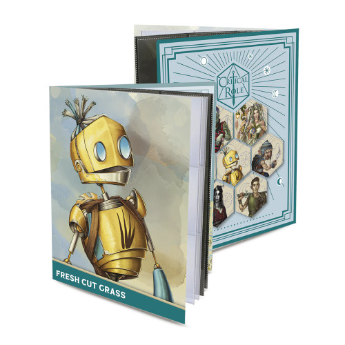 RPG Folio with Stickers featuring: Fresh Cut Grass from Critical Role