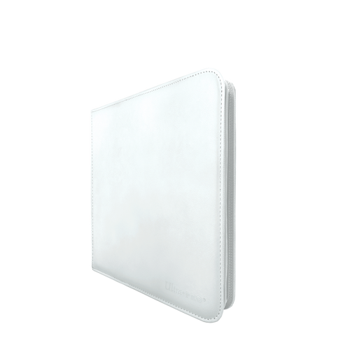 Vivid 9-Pocket Zippered PRO-Binder: White
