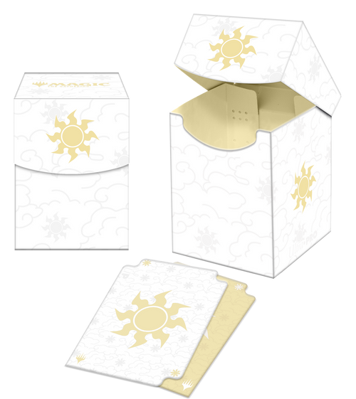 Mana 8  100+ Deck Box  Plains for Magic The Gathering