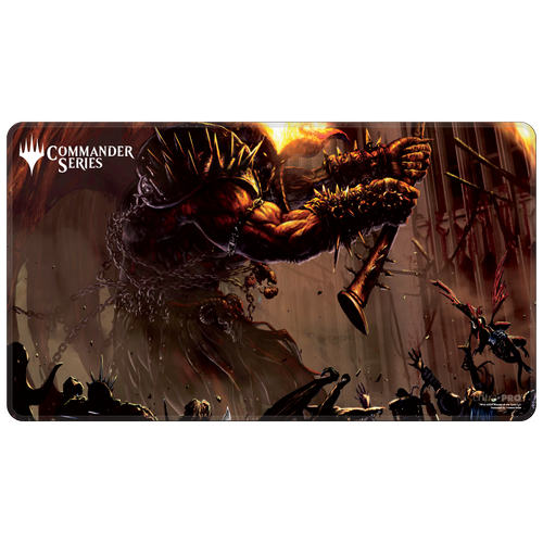 Commander Series Release 2 Allied Color Q2 2024 Stitched Edge Playmat Rakdos for Magic The Gathering