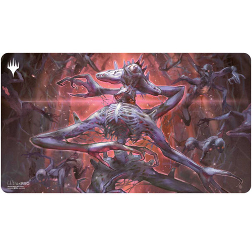 Duskmourn Playmat Mythic Cycle Blue for Magic The Gathering
