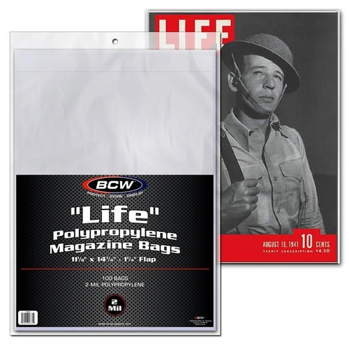 Life Magazine Bags 100ct Pack