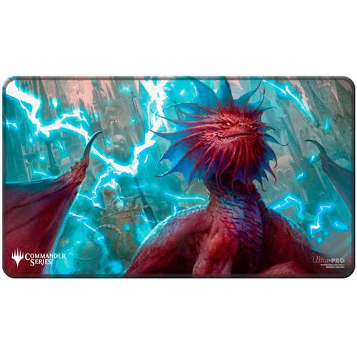 Commander Series Release 3 Enemy Color Q3 2024 Stitched Edge Playmat Niv-Mizzet for Magic The Gathering