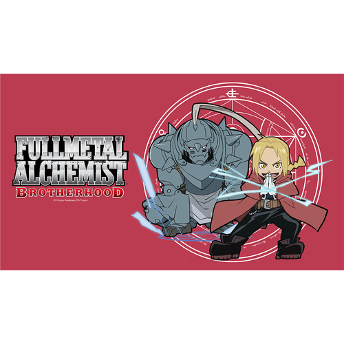 Full Metal Alchemist Brotherhood Playmat 1 Chibi Elrics
