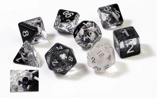 Clubs 7ct Polyhedral Dice Set