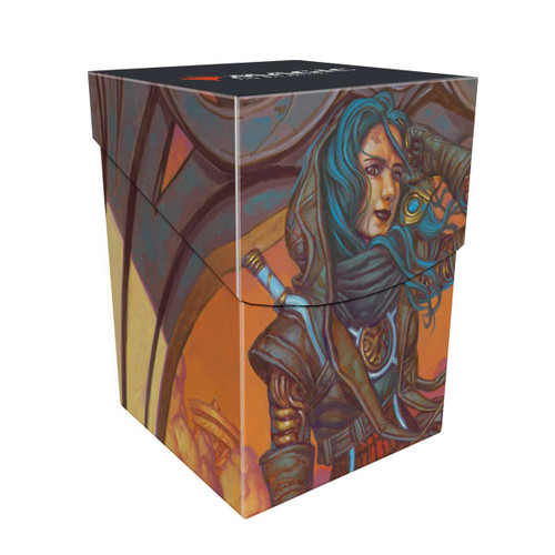 MTG 2025 Aetherdrift Set 100+ Deck Box Borderless Racer 1 for Magic: The Gathering