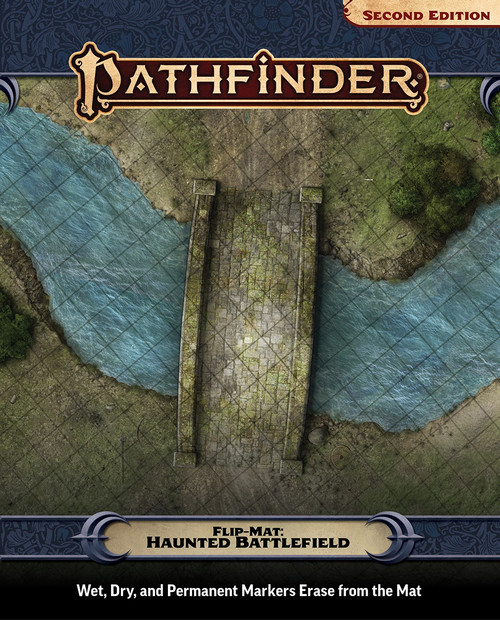 Pathfinder RPG Second Edition Flip-Mat Haunted Battlefield