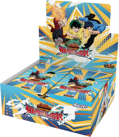 My Hero Academia Hero Clash Booster Pack 24ct Display