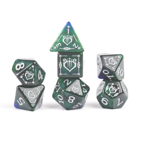 Dungeons & Dragons Adventure Dice Bard Blue