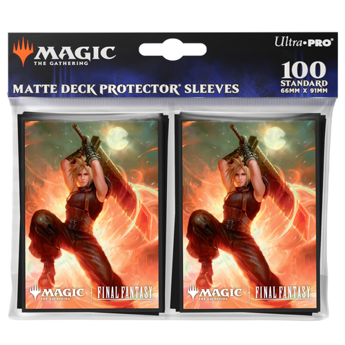 Final Fantasy Sleeves Commander Cloud, Ex-SOLDIER for Magic: the Gathering