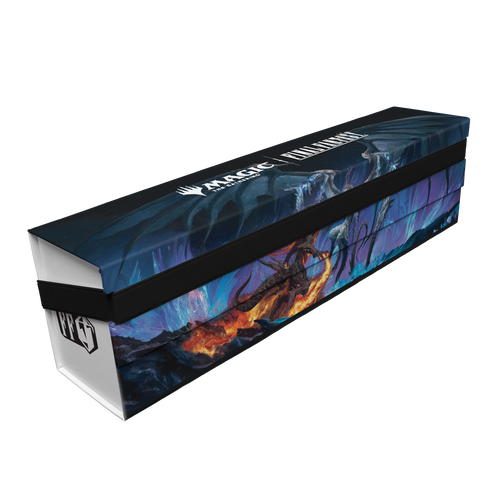 Final Fantasy Storage Box 500+ Flat Pack Bahamut and Ifrit for Magic: the Gathering