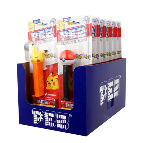 Pez Pokémon Assorted Blister Card Display (12ct)