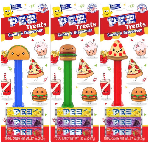 Pez Treats Assortment Blister Card 0.87 Ounce 12 Count