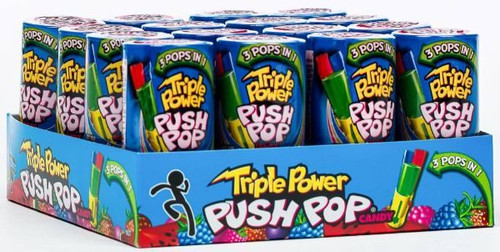Push Pop Triple Power 1.2 Ounce 16 Count