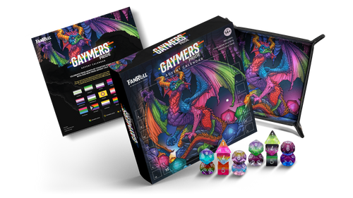 Fanroll Pride Dice Advent Calendar