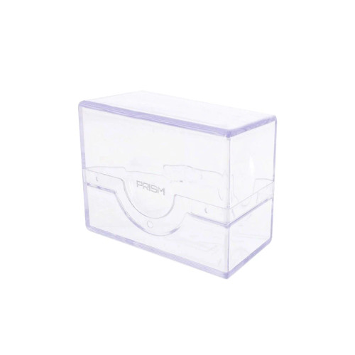 PRISM DECK CASE - 50CT- CRYSTAL CLEAR