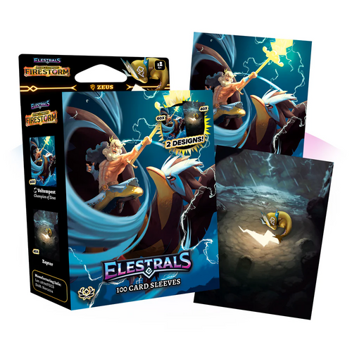 Elestrals  Firestorm Voltempest Champion of Zeus Card Sleeves