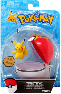Pokemon Clip N Carry Pokeball Assorted Pikachu 12ct Case
