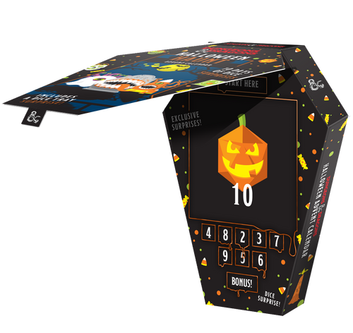 Dungeons & Dragons Halloween Haunt Dice Advent Calendar