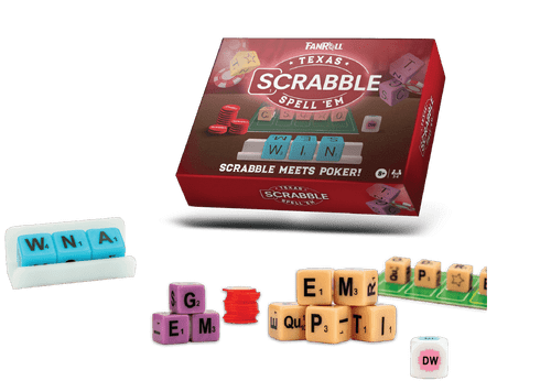 Hasbro Scrabble Texas Spell Em