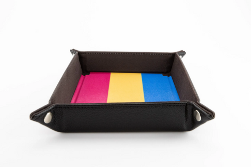 Pride Fold Up Velvet Dice Tray Pansexual