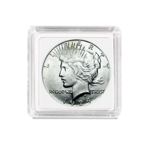 Coin Snap 2X2 Black 25ct Pack Dollar