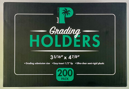 Palms Off Semi-Rigid Grading Card Holders 200ct Box