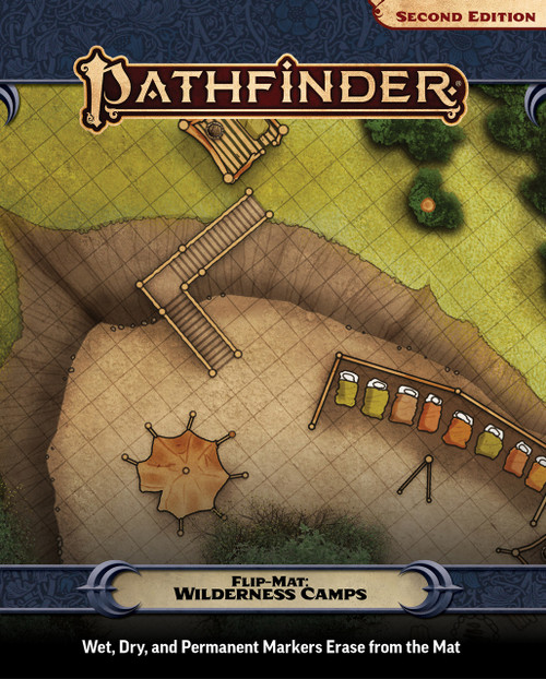 PRE-ORDER Pathfinder RPG Flip-Mat Wilderness Camps