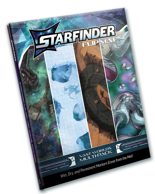 PRE-ORDER Starfinder RPG Flip-Mat Vast Worlds Multi-Pack