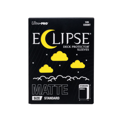 PRE-ORDER Sleeves Elcipse Matte Standard Lemon Yellow 105ct (2026)