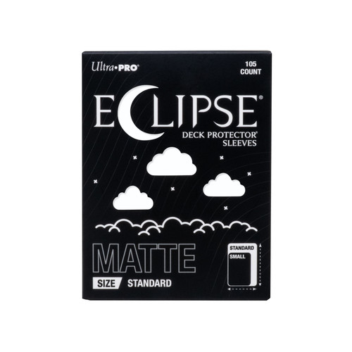 PRE-ORDER Sleeves Elcipse Matte Standard Arctic White 105ct (2026)