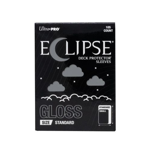 PRE-ORDER Sleeves Eclipse Gloss Standard Smoke Grey 105ct (2026)