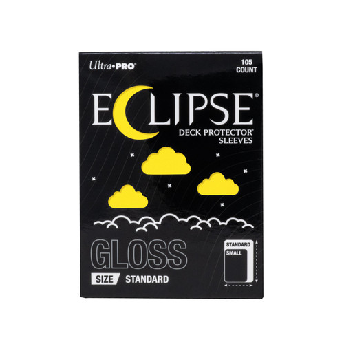 PRE-ORDER Sleeves Eclipse Gloss Standard Lemon Yellow 105ct (2026)